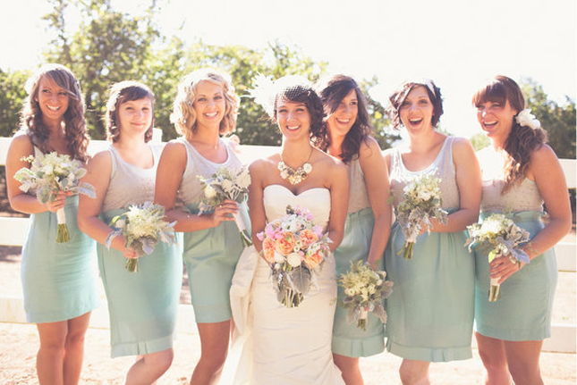 Lilac bridesmaid dresses different styles